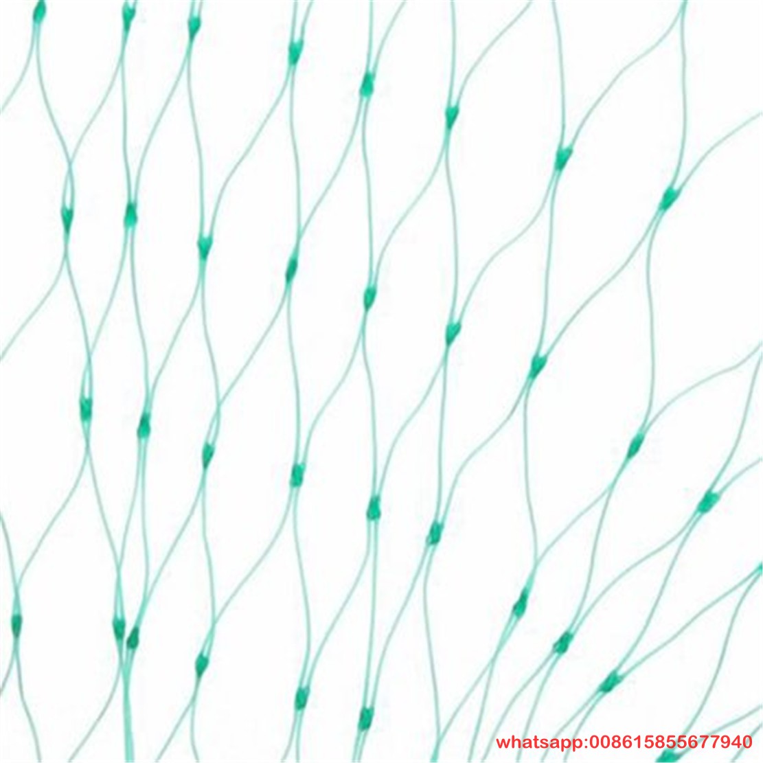 Red anti-pájaros de HDPE con tratamiento UV