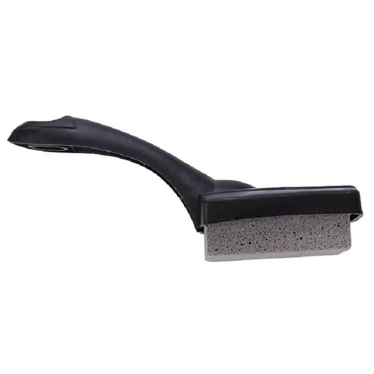 barbecue grill cleaning stone with holder handle
